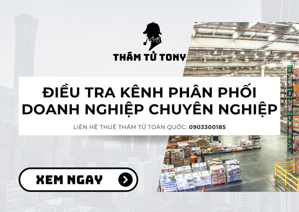 Điều Tra Kênh Phân Phối Doanh Nghiệp