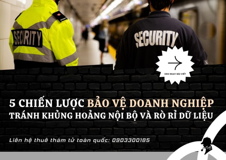 5 Chiến Lược Bảo Vệ Doanh Nghiệp