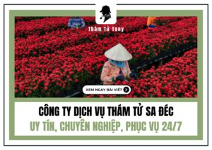 Công Ty Dịch Vụ Thám Tử Sa Đéc