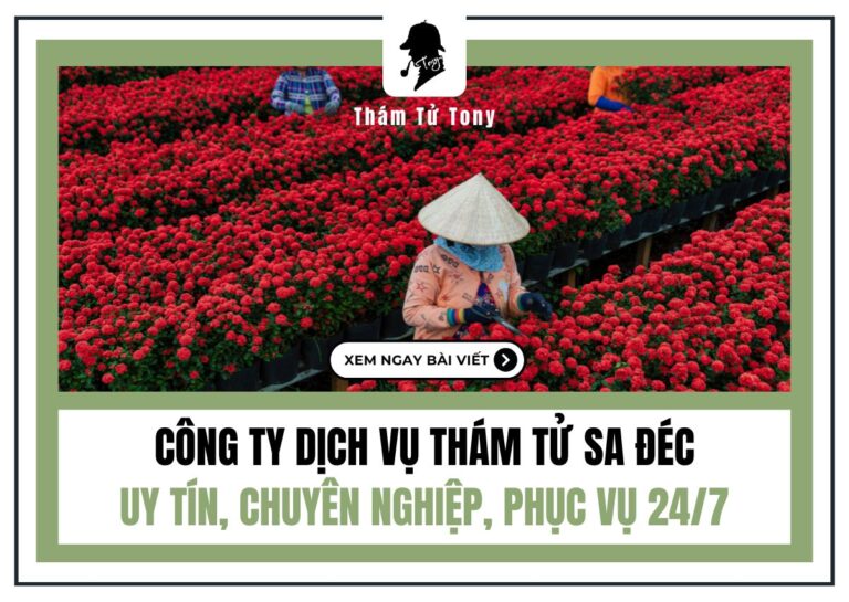 Công Ty Dịch Vụ Thám Tử Sa Đéc