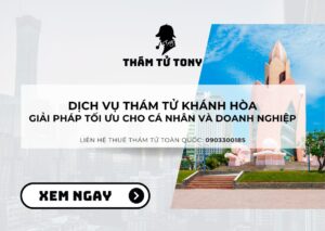 Dịch Vụ Thám Tử Khánh Hòa