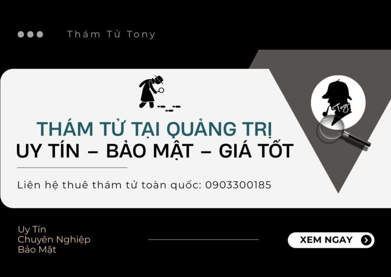 Thám Tử Tại Quảng Trị Uy Tín