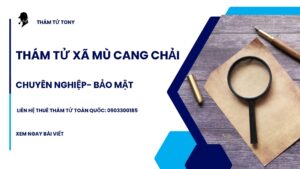 Thám Tử Xã Mù Cang Chải: Tất Cả Những Điều Bạn Cần Biết