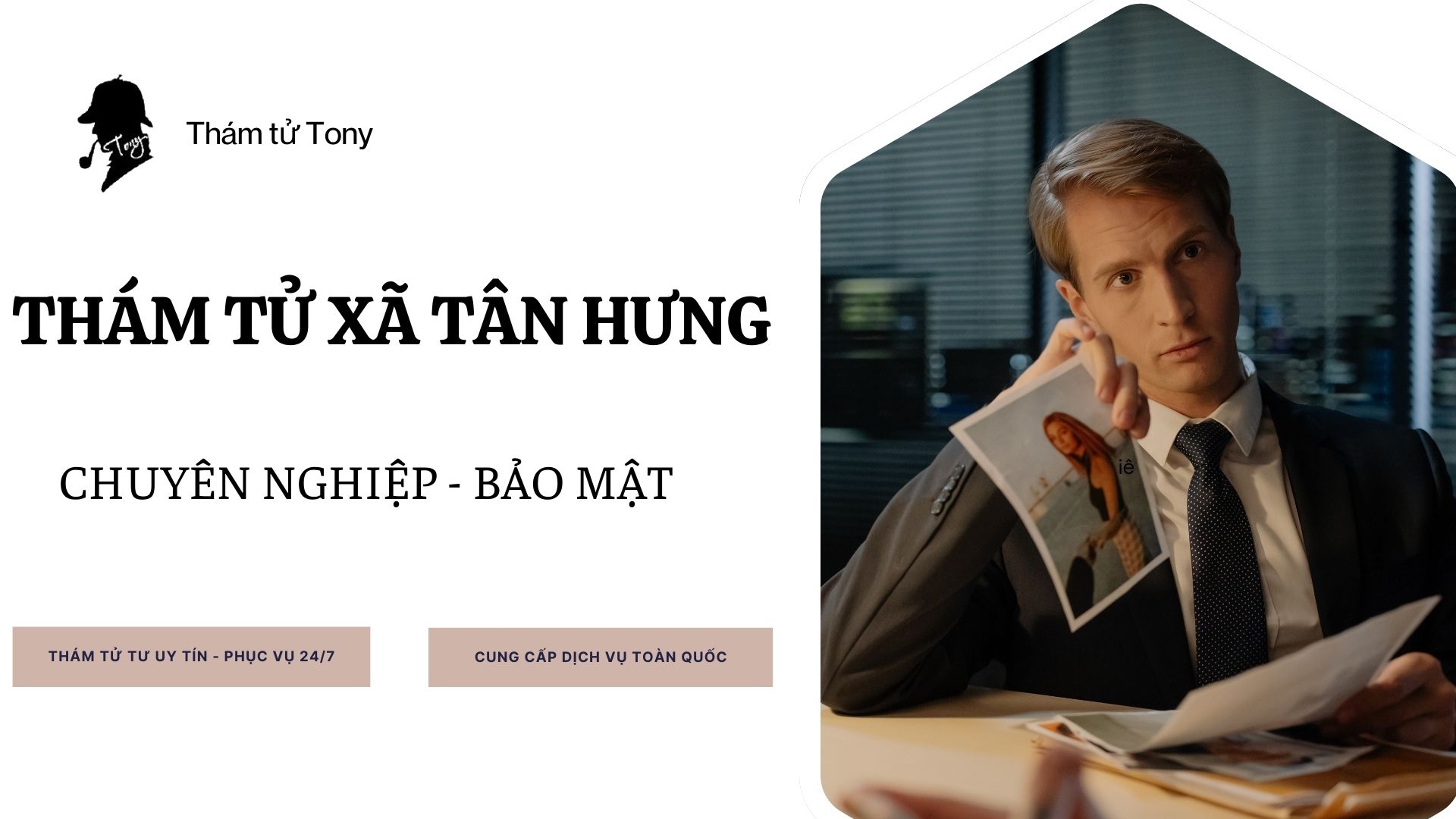 Thám tử xã Tân Hưng: Dịch vụ điều tra và lý do nên thuê