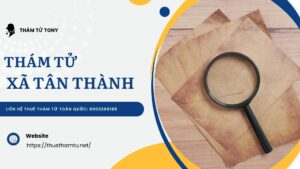 Khám Phá Dịch Vụ Thám Tử Tại Xã Tân Thành - Đặc Điểm, Chi Phí và Lợi Ích