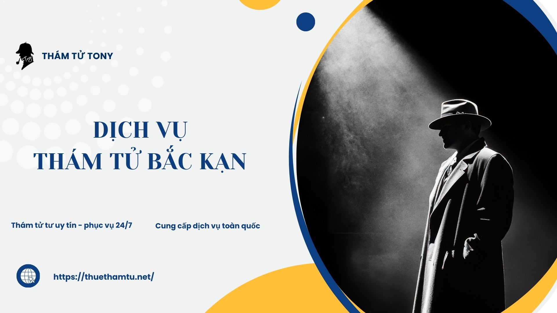 Dịch vụ thám tử Bắc Kạn chuyên nghiệp, hỗ trợ phục vụ 24/7