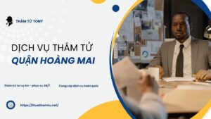 Dịch vụ thám tử tại quận Hoàng Mai hỗ trợ điều tra hiệu quả