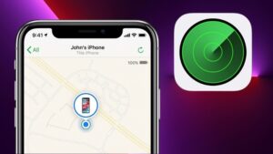 cách định vị iphone của chồng