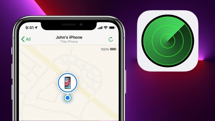 cách định vị iphone của chồng
