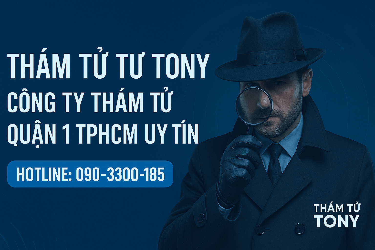 Thám Tử Tư Tony – Công ty thám tử quận 1 TPHCM uy tín