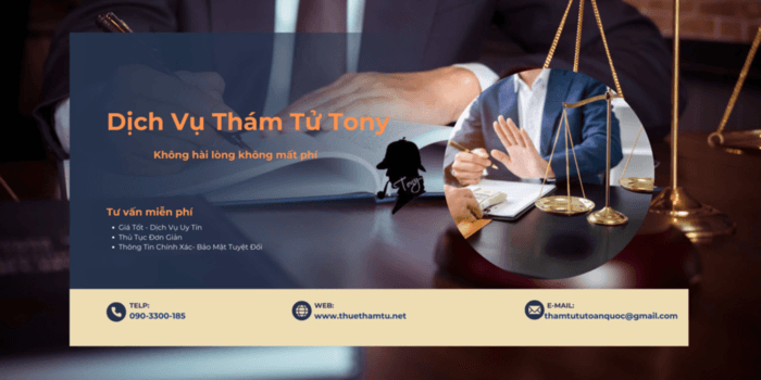 Thám tử Tony cung cấp thám tử theo dõi người thân chuyên nghiệp