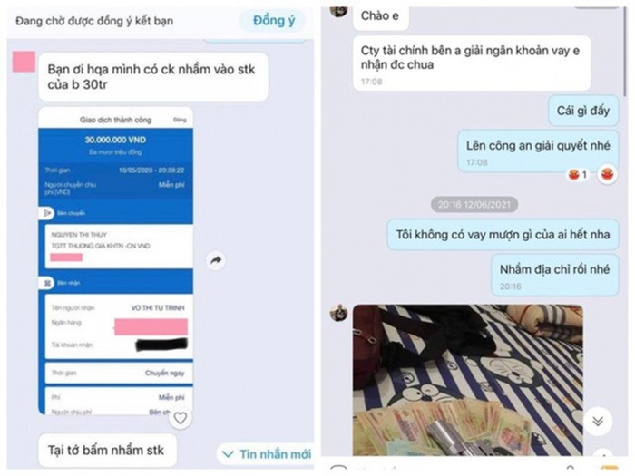Lừa đảo chuyển khoản nhầm